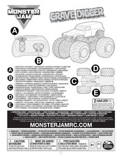 Monster Jam GRAVE DIGGER Manual