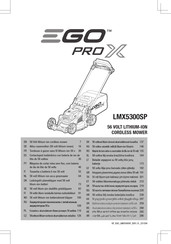 EGO PRO X LMX5300SP Manual