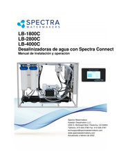 Spectra Watermakers LB-2800C Manual De Instalación Y Operación