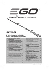 Ego Power+ HTX5300-PA Manual