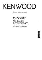 JVC KENWOOD M-725DAB-S Manual De Instrucciones