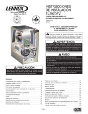 Lennox ELITE EL297DFV Instrucciones De Instalación