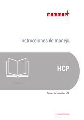 Memmert HCP50 Instrucciones De Manejo