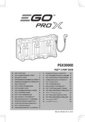 EGO PRO X PGX3000D Manual