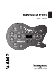Behringer V-AMP Instrucciones Breves