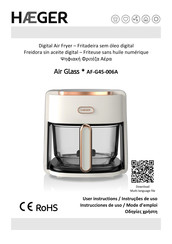 HAEGER Air Glass AF-G45-006A Instrucciones De Uso