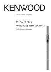 JVC KENWOOD M-525DAB Manual De Instrucciones