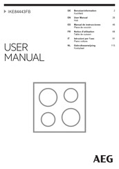 AEG IKE84443FB Manual De Instrucciones