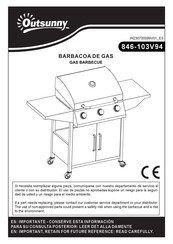 Outsunny 846-103V94 Instrucciones De Montaje