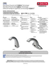 Delta Commercial 590TF1150 Instalación