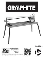 GRAPHITE 59G892 Manual De Instrucciones