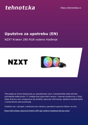 NZXT Kraken 280 Manual De Instrucciones