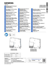 Siemens SIRIUS ACT 3SU1400-2EM10-6AA0 Instructivo