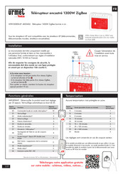 Urmet Yokis MTR1300EB-UP Manual De Instrucciones