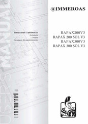 Immergas RAPAX200V3 Instrucciones Y Advertencias