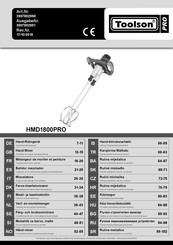 Toolson PRO HMD1800PRO Traducción De Las Instrucciones Originales