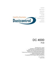 Dustcontrol DC 4000 PCB Traducción Del Manual De Instrucciones De Servicio Original