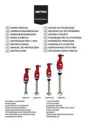 METRO PROFESSIONAL GSM1060 Instrucciones