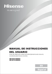 Hisense WF3M841BWIES Manual De Instrucciones Del Usuario