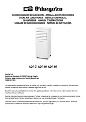 Orbegozo ADR 71 Manual De Instrucciones