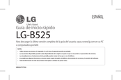 LG B525 Guia De Inicio Rapido