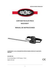 Racing RAC610EHT Manual De Instrucciones