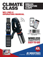 JB INDUSTRIES CLIMATE CLASS WC-2 Manual De Instrucciones