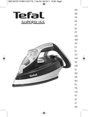 TEFAL SUPERGLISS FV38 Serie Manual Del Usuario