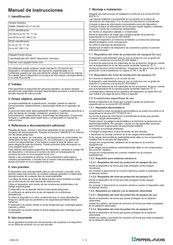 Pepperl+Fuchs NBB8-18GM50-E2-V1-3G-3D Manual De Instrucciones