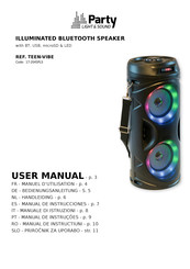 Party Light & Sound TEEN-VIBE Manual De Instrucciones