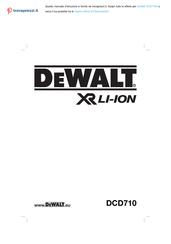 DeWalt DCD710N Traducido De Las Instrucciones Originales