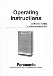 Panasonic EH366 Instrucciones De Operación