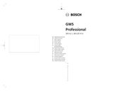 Bosch GWS Professional 18-125 V-LI Manual Original