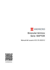 Hikmicro Raptor RH50L Manual Del Usuario