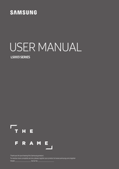 Samsung THE FRAME LS003 Serie Manual Del Usuario