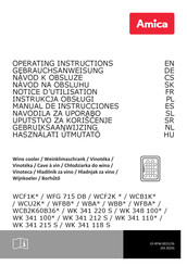 Amica WK 341 110-2 S Manual De Instrucciones