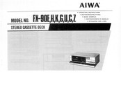 Aiwa FX-90H Instrucciones De Manejo