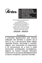 ARDES AR5A40 Folleto De Instrucciones