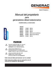 Generac RD020 Manual Del Propietário