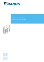 Daikin Sky Air Active AZAS140MUY Guía De Referencia Del Instalador