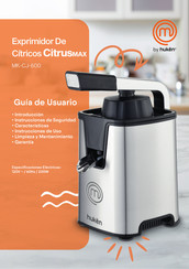 huken CitrusMAX MK-CJ-600 Guía De Usuario