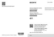 Sony ILCE-1 Manual De Instrucciones