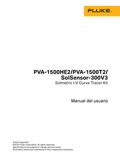 Fluke PVA-1500T2 Manual Del Usuario