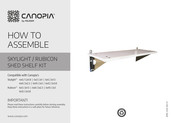 Palram Canopia Skylight 6x5 Manual De Instrucciones