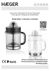 HAEGER CJ-040.009A Instrucciones De Uso