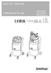 Nilfisk VHC110 Manual De Instrucciones