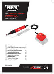 Ferm CTM1027 Traducción Del Manual Original