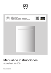 V-ZUG AdoraDish V4000 VGC Manual De Instrucciones