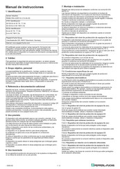 Pepperl+Fuchs PMI80-F90-IU2EP-IO-V15-3G-3D Manual De Instrucciones