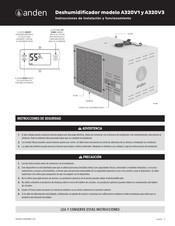 Anden A320V1 Instrucciones De Instalación Y Funcionamiento